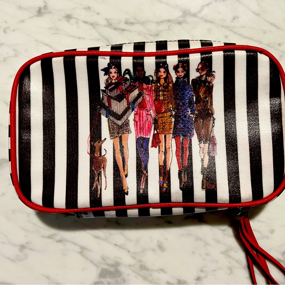 Henri Bendel  “ the Bendel Girls” designed by his muse, Megan Hess. Lovely.